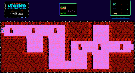 Thumbnail for a map of Poison Marsh for the NES game Jajamaru Gekimaden: Maboroshi no Kinmajou.