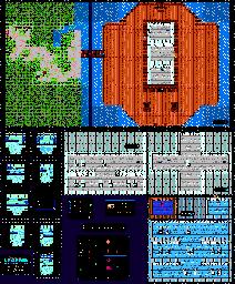 Thumbnail for a map of Sea Side Village Ship Visit for the NES game Jajamaru Gekimaden: Maboroshi no Kinmajou.