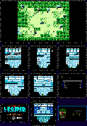 Thumbnail for a map of Village Of Grave Keepers for the NES game Jajamaru Gekimaden: Maboroshi no Kinmajou.