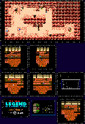 Thumbnail for a map of Village Of Ruined By Monsters for the NES game Jajamaru Gekimaden: Maboroshi no Kinmajou.