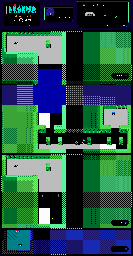Thumbnail for a map of Water Shrine for the NES game Jajamaru Gekimaden: Maboroshi no Kinmajou.