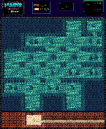 Thumbnail for a map of Wind Cavern a Crystal Cave for the NES game Jajamaru Gekimaden: Maboroshi no Kinmajou.