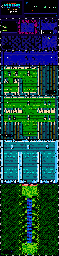 Thumbnail for a map of Wind Temple for the NES game Jajamaru Gekimaden: Maboroshi no Kinmajou.