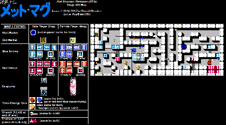 Thumbnail for a map of Stage 049 for the NES game Jikai Shounen Mettomag.