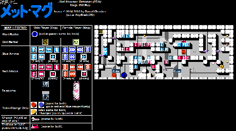 Thumbnail for a map of Stage 050 for the NES game Jikai Shounen Mettomag.