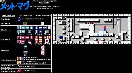 Thumbnail for a map of Stage 071 for the NES game Jikai Shounen Mettomag.