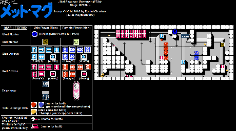 Thumbnail for a map of Stage 089 for the NES game Jikai Shounen Mettomag.