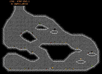 Thumbnail for a map of Bonus Level 2 for the NES game The Jungle Book.