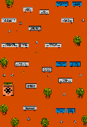 Thumbnail for a map of Credits for the NES game Jurassic Park.