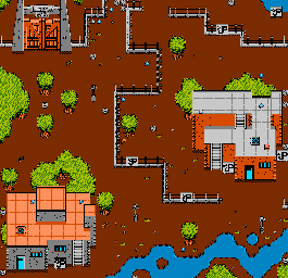 Thumbnail for a map of Zone 1 for the NES game Jurassic Park.