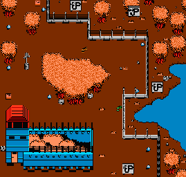 Thumbnail for a map of Zone 2 for the NES game Jurassic Park.