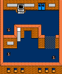 Thumbnail for a map of Zone 4 Explosives Storage for the NES game Jurassic Park.