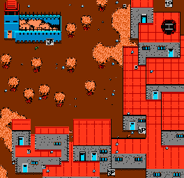 Thumbnail for a map of Zone 6 for the NES game Jurassic Park.