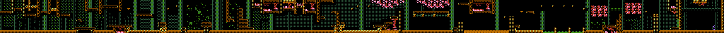 Thumbnail for a map of Round 1 for the NES game Kabuki: Quantum Fighter.