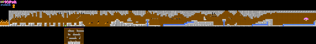 Thumbnail for a map of Underworld for the NES game Kaiketsu Yanchamaru 2: Karakuri Land.