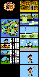Thumbnail for a map of Miscellaneous for the NES game Kamen no Ninja Hanamaru.