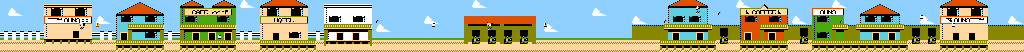 Thumbnail for a map of Stage 10 for the NES game Kamen no Ninja Hanamaru.