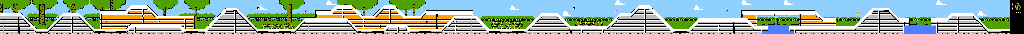 Thumbnail for a map of Stage 3 for the NES game Kamen no Ninja Hanamaru.