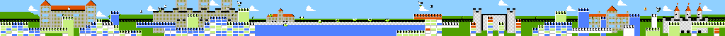 Thumbnail for a map of Stage 4 for the NES game Kamen no Ninja Hanamaru.