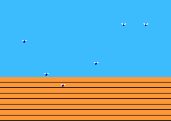 Thumbnail for a map of Bonus Stage: Chopsticks Fly Catch for the NES game The Karate Kid.