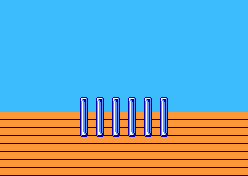 Thumbnail for a map of Bonus Stage: Ice Block Break for the NES game The Karate Kid.