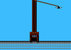 Thumbnail for a map of Bonus Stage: Swinging Hammer for the NES game The Karate Kid.