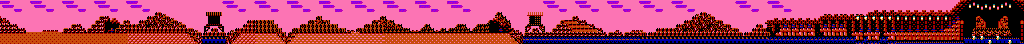 Thumbnail for a map of Stage 4: The Last Fight Against Chozen for the NES game The Karate Kid.