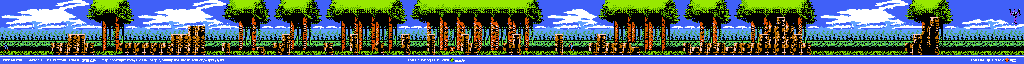 Thumbnail for a map of Sector 1: Witches' Forest for the NES game Kick Master.