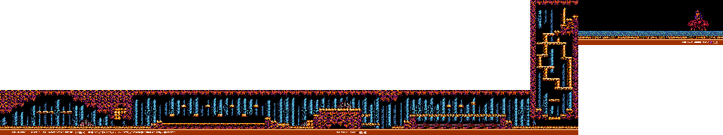 Thumbnail for a map of Sector 2: Caverns Of No Return for the NES game Kick Master.