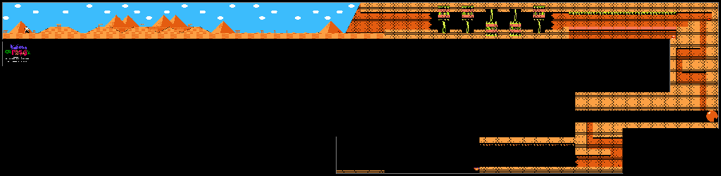 Thumbnail for a map of Level 6 for the NES game Kid Dracula.