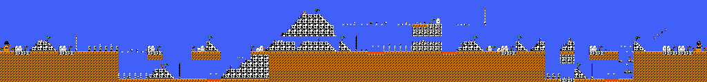 Thumbnail for a map of Level 4 Area 2 for the NES game Kid Kool And The Quest For The Seven Wonder Herbs.
