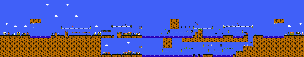 Thumbnail for a map of Level 6 Area 2 for the NES game Kid Kool And The Quest For The Seven Wonder Herbs.