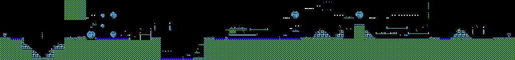 Thumbnail for a map of Level 7 Area 2 for the NES game Kid Kool And The Quest For The Seven Wonder Herbs.