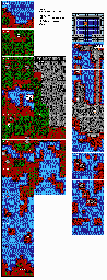 Thumbnail for a map of World 2 for the NES game King Kong 2: Ikari no Megaton Punch.