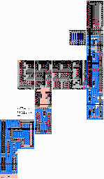 Thumbnail for a map of World 4 for the NES game King Kong 2: Ikari no Megaton Punch.