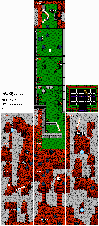Thumbnail for a map of World 7 for the NES game King Kong 2: Ikari no Megaton Punch.