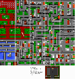Thumbnail for a map of World 8 for the NES game King Kong 2: Ikari no Megaton Punch.