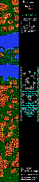 Thumbnail for a map of Stage 1: Knight 'Rayjack' for the NES game King's Knight.