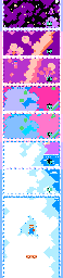Thumbnail for a map of Stage End Bonus for the NES game Kirby's Adventure.