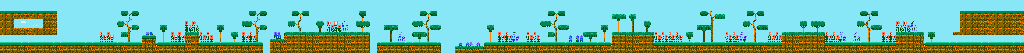Thumbnail for a map of Stage 01 for the NES game Koneko Monogatari: The Adventures Of Chatran.