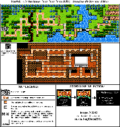 Thumbnail for a map of Storyline #1 Overworld for the NES game Koufuku o Yobu Game: Dora Dora Dora.