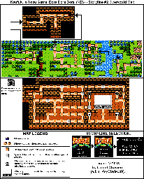 Thumbnail for a map of Storyline #2 Overworld for the NES game Koufuku o Yobu Game: Dora Dora Dora.