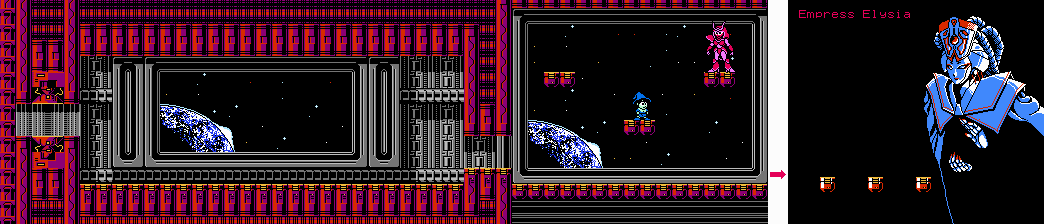 Thumbnail for a map of Final Round for the NES game The Krion Conquest.