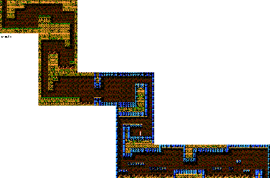 Thumbnail for a map of Round 1 Area 2 for the NES game The Krion Conquest.