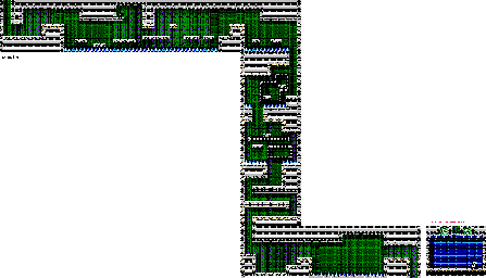 Thumbnail for a map of Round 2 Area 3 for the NES game The Krion Conquest.