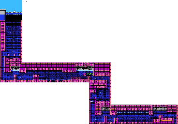 Thumbnail for a map of Round 3 Area 1 for the NES game The Krion Conquest.