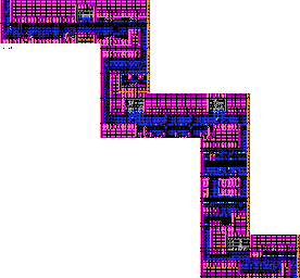 Thumbnail for a map of Round 3 Area 2 for the NES game The Krion Conquest.