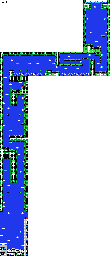 Thumbnail for a map of Round 4 Area 1 for the NES game The Krion Conquest.