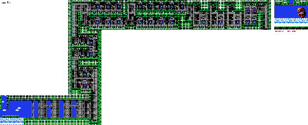 Thumbnail for a map of Round 4 Area 3 for the NES game The Krion Conquest.