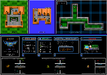 Thumbnail for a map of Land 1 Fiber City for the NES game Lagrange Point.